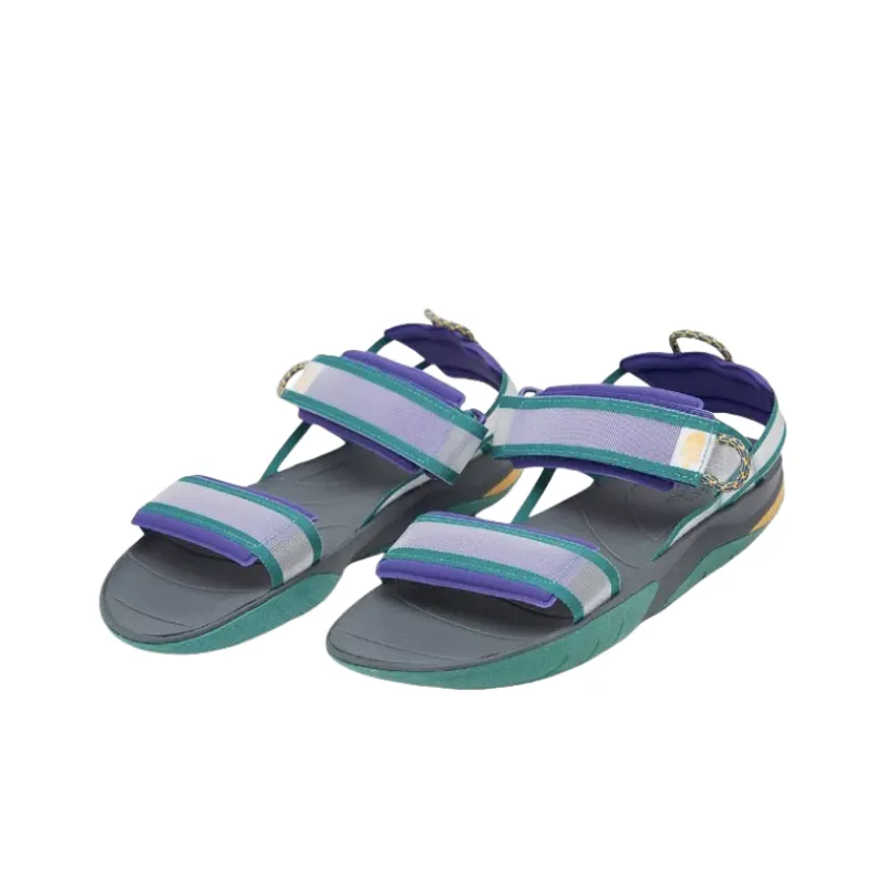 THE NORTH FACE Skeena Beach Sandals Women's Green Purple Gray-1