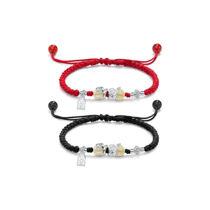 AGOVSKI Hetian Jade Bracelets Pale Greenish White Jade Unisex-10