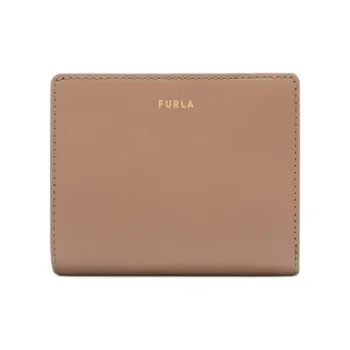 Furla Leather Wallet Women's Beige
