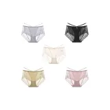 5 Pack (Gray Blue+Black+Ecru+Grass Yellow+Pink)
