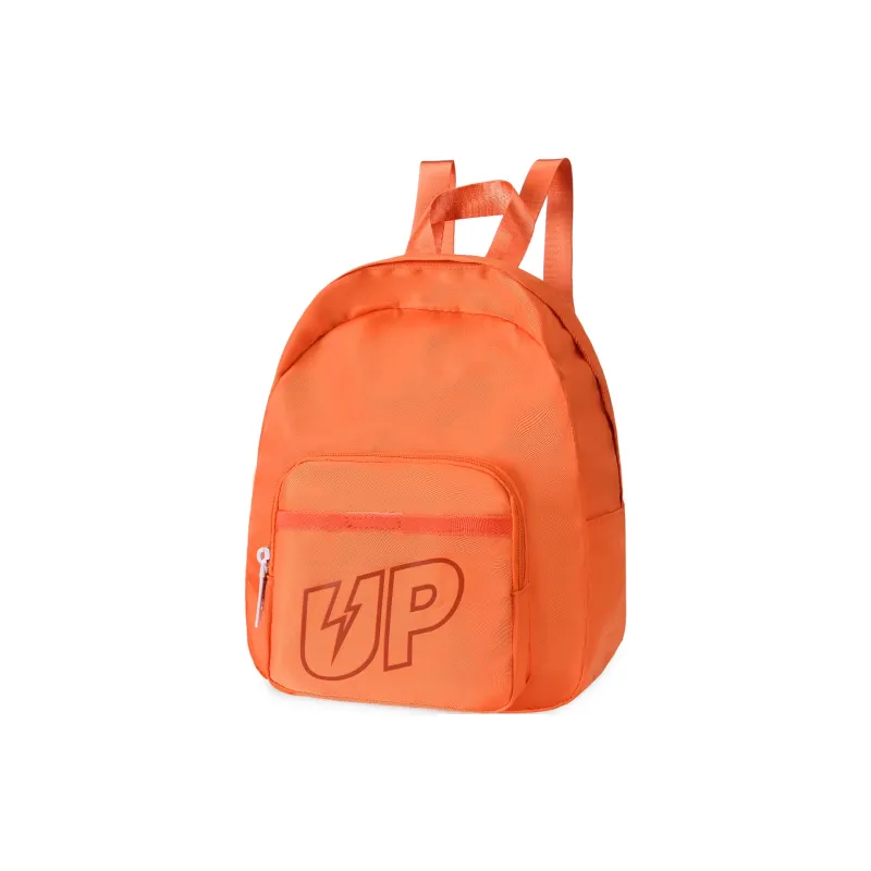 TURN UP Polyester Students Backpack Trumpets Unisex Orange-1