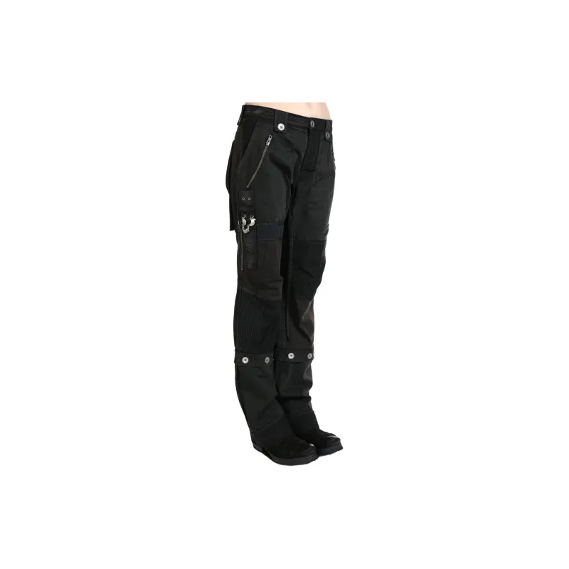 HYEIN SEO Convertible Patchwork Pants 'Stone'-4