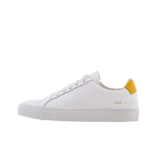 COMMON PROJECTS Low Top Skateboard Shoes Women's White