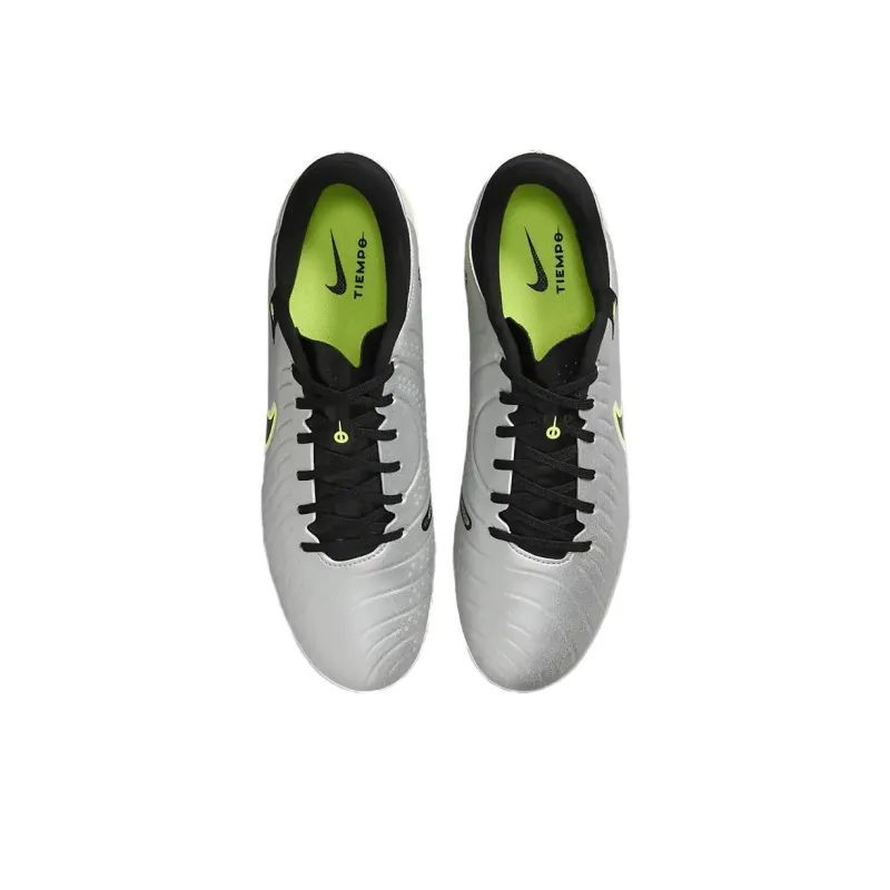 Nike Tiempo Legend 10 Academy Mg Metallic Silver Volt Black-2