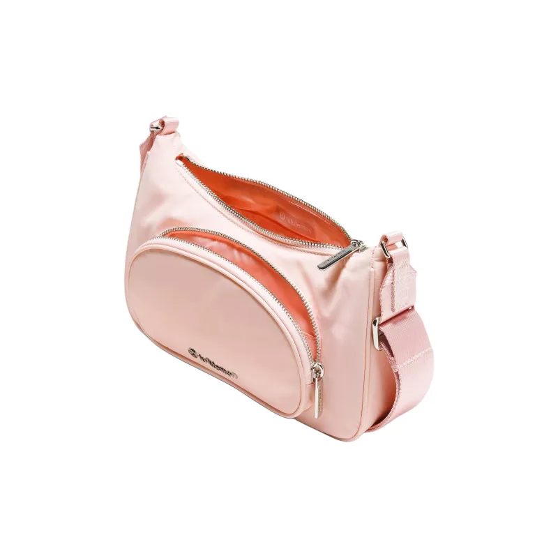 Lululemon Recycled Nylon Shoulder Bag Crossbody Bag Women's Light Pink-1