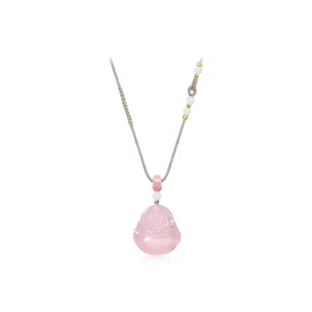 Bermuda Eyes Chalcedony Necklaces Women's