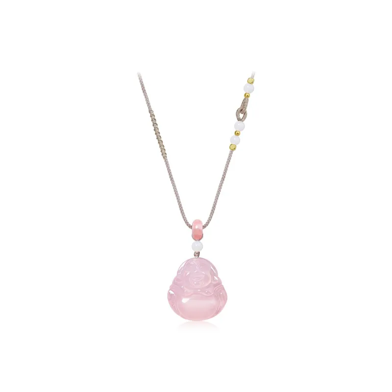 Bermuda Eyes Chalcedony Necklaces Women's-0