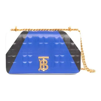 Burberry Lola Bag Quilting Lambskin Shoulder Bag, Crossbody Bag Small Size Women's