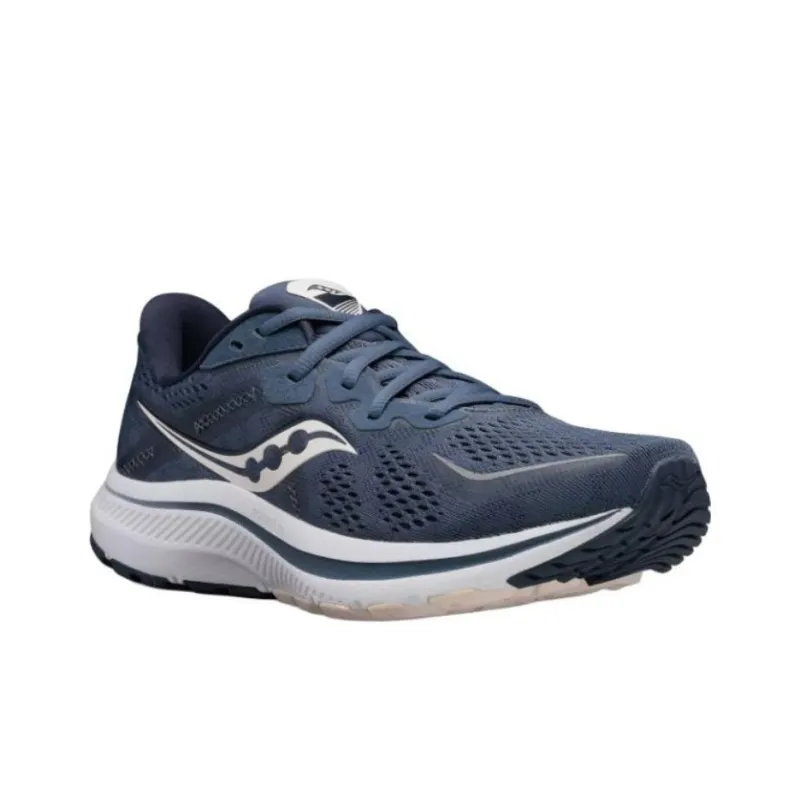 Saucony Omni 20 Anti Slip Wear Resistant Low Top Casual Running Shoes Women's Blue-1