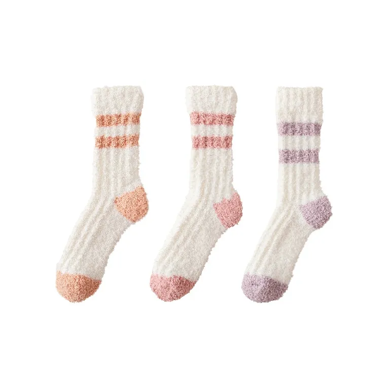 Caramella Mid Calf Socks Women's 3 Pack-8