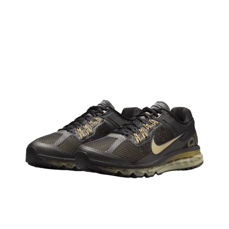 Nike Air Max 2013 Black Flat Gold-2