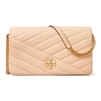 TORY BURCH Kira Nappa Leather Wallet Women's Pink