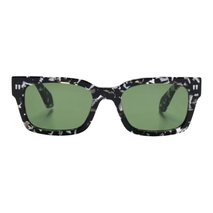 OFF WHITE Camouflage Midland Square frame Sunglasses-1