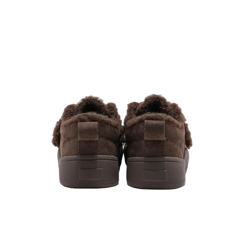 ABC KIDS Slip Resistant Cushioning Wear Resistant Rebound Lightweight Cushioning Warm Kids Lifestyle Shoes Brown Kids'-6