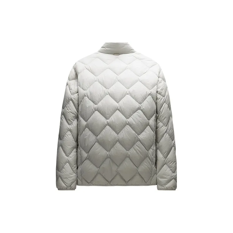 CHAOJIANTA Down Jacket Men's Plain Mist Gray-1