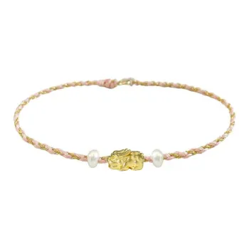 LOULANBOWUGUAN Golden City God Cultural Creativity Box 999 Solid Gold Fixed Price Bracelets Unisex