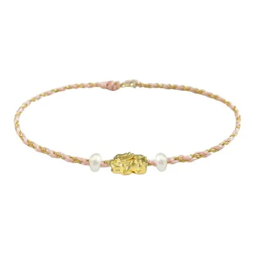 LOULANBOWUGUAN Golden City God Cultural Creativity Box 999 Solid Gold Fixed Price Bracelets Unisex