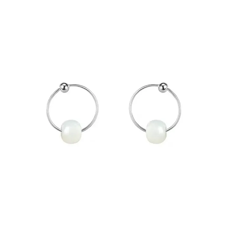Red All Year Round Chalcedony Earrings Women's-0