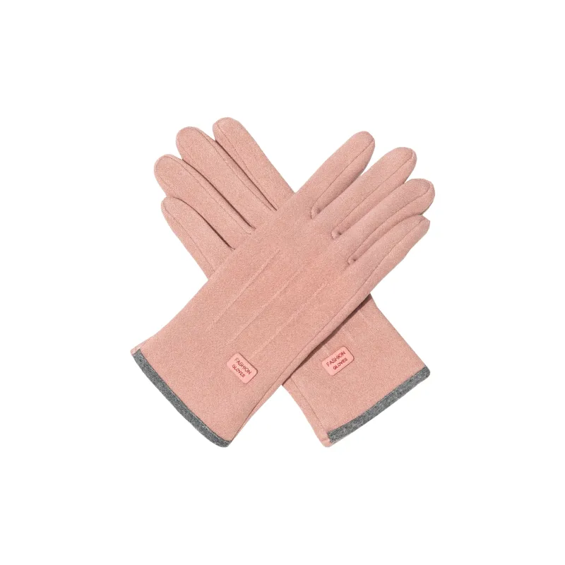 Shanghai Story Polyester Knit Gloves Women's-0