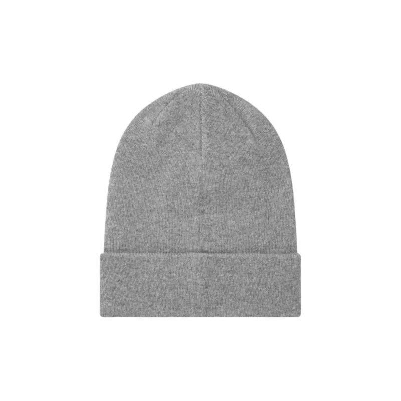 DKNY Logo Patch Kintted Beanie-1
