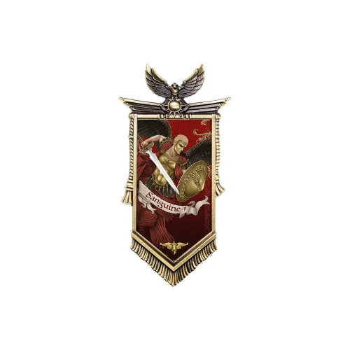 STARFORGED Warhammer 30K Horus Heresy Merch Holy Blood Angel 2nd Company Banner Anime / Games Fridge Magnets
