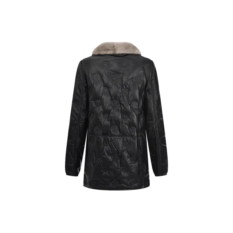 RARE Leather Jacket Women's Black-2