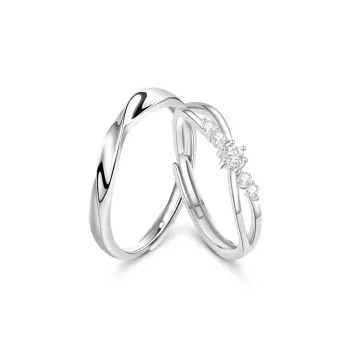 CARLHEIM S999 Fine Silver Rings Unisex