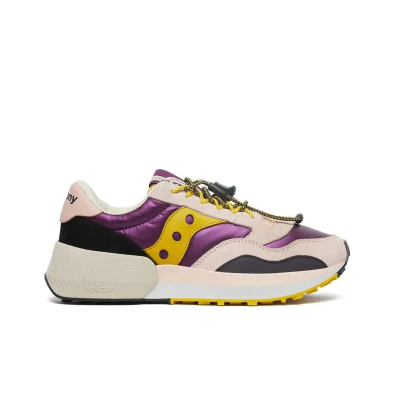 Saucony Anti-Slip Wear-Resistant Low-Top Running Shoes Women's Purple Pink-1