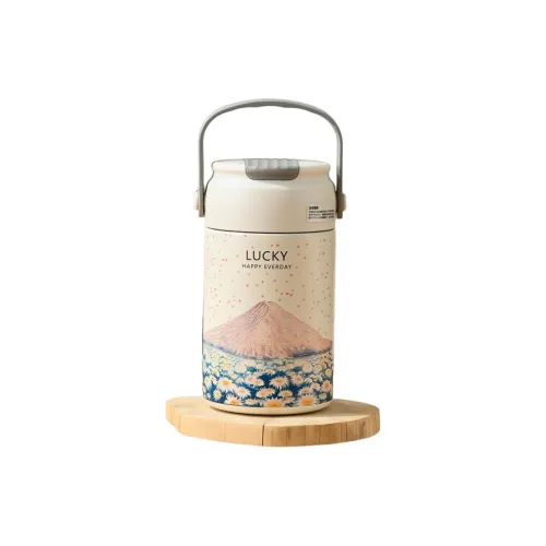 Sweet Pillow House Insulated Cups 316 Stainless Steel Snowy Mountains Cherry Blossom 550ml 750ml