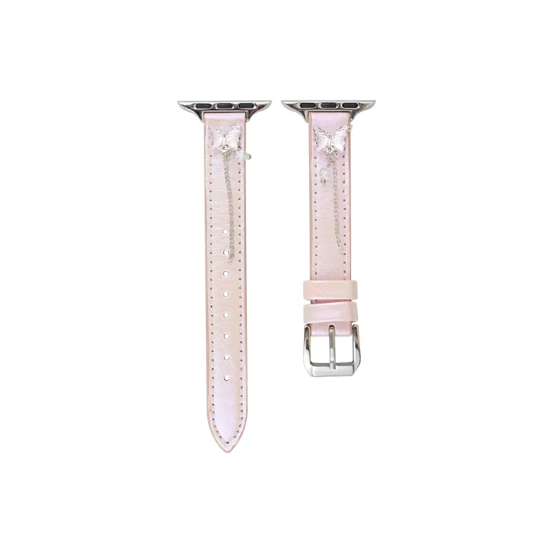 LOVINGCOOL Watch Band Apple Compatibility Genuine Leather Material-5
