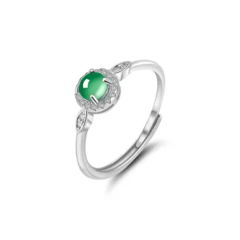 Jade Is Boundless Ice Glutinous Jadeite Rings Women's