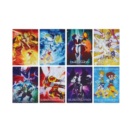 BANDAI Digital Monster Blossom Radiance The Power Of Two G Award Anime Artboard Prints