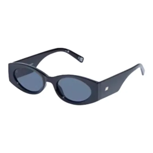 Le Specs Polymer Materials Cat Eye sunglasses ports Women's Black
