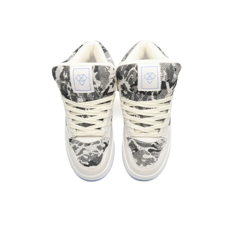 Z.SUO Full Coverage Warm Slip Resistant Cushioning Height Increasing High Top Skateboard Shoes Unisex Box Included-16