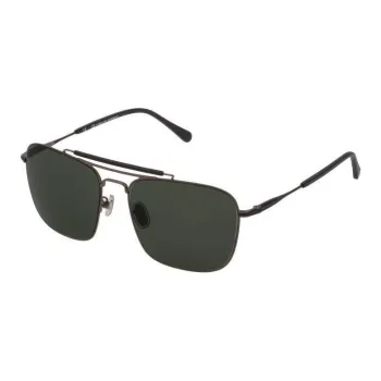 CarolinaHerrera Metal Aviator Sunglasses Men's Gray