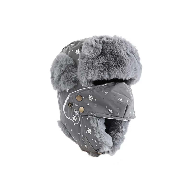 BAIJUAN Polyester Trapper Hats Unisex-2