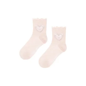 SILKY MIRACLE FW22 Mid Calf Socks Women's 1 Pack Pink