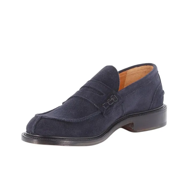 Tricker's James Loafers Men's Blue-2