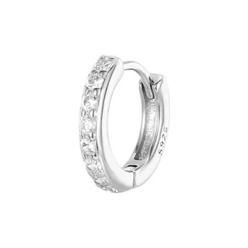 ZANC S925 Silver Stud Earrings Women's