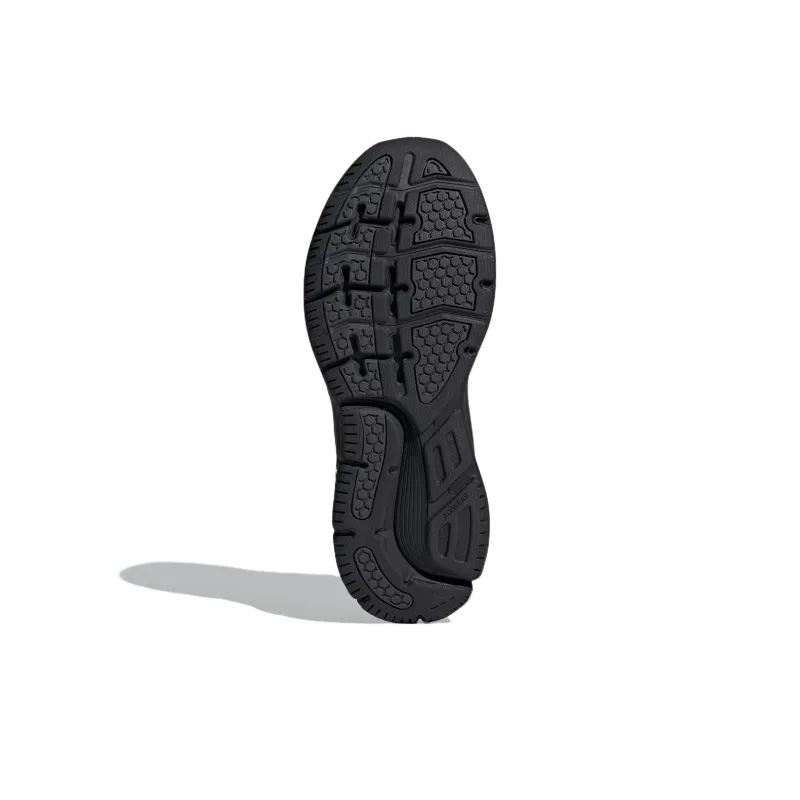 Adidas Cloudfoam Anti Slip Wear Resistant Low Top Casual Shoes Women's Black Gold-4