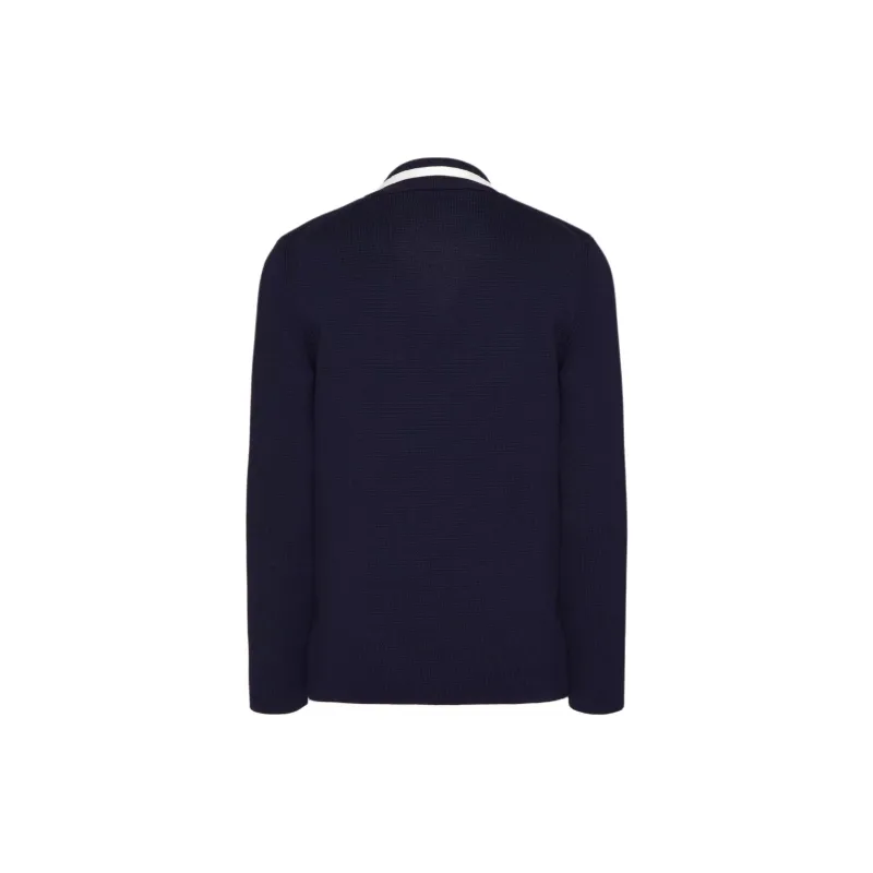 Valentino VGold Double Breasted Straight Hem Jacket-2