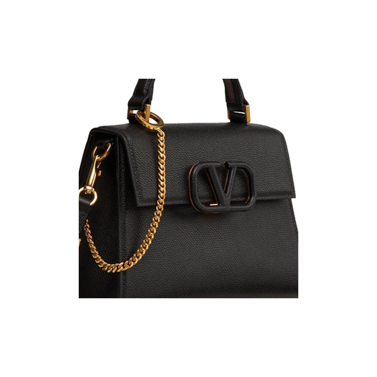 VALENTINO ラッフル ハイウエスト スカト 6B3RACF0917 0NO Valentino VSLING Crossbody Bags - POIZON