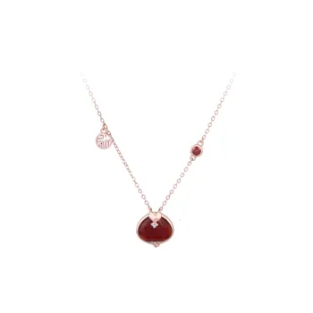 Nine Music Agate Necklaces Women's