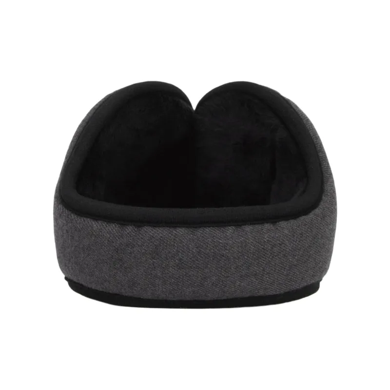 THE NORTH FACE Polyester Rayon Polyurethane Earmuffs Unisex Black-1