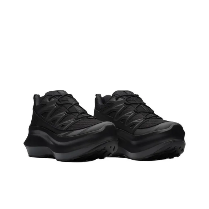 SALOMON x CDG XT 6 Low Top Casual Shoes Women's Black-2