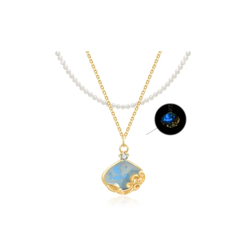 DVNRR S925 Silver Necklaces Women's Gift Box Set-0