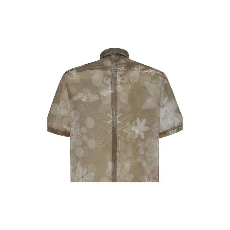 FENDI Shirts Men Green-5