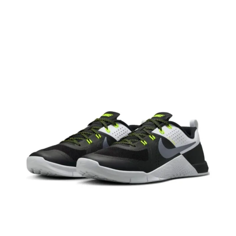 Nike Metcon 1 Og Black White Metallic Cool Grey-2
