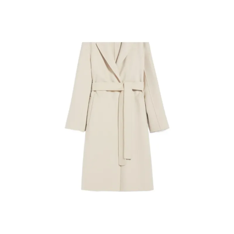 'S MAX MARA Pauline Belted Long-Sleeved Coat-4