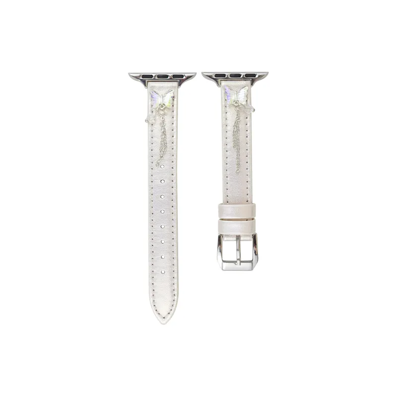 LOVINGCOOL Watch Band Apple Compatibility Genuine Leather Material-2